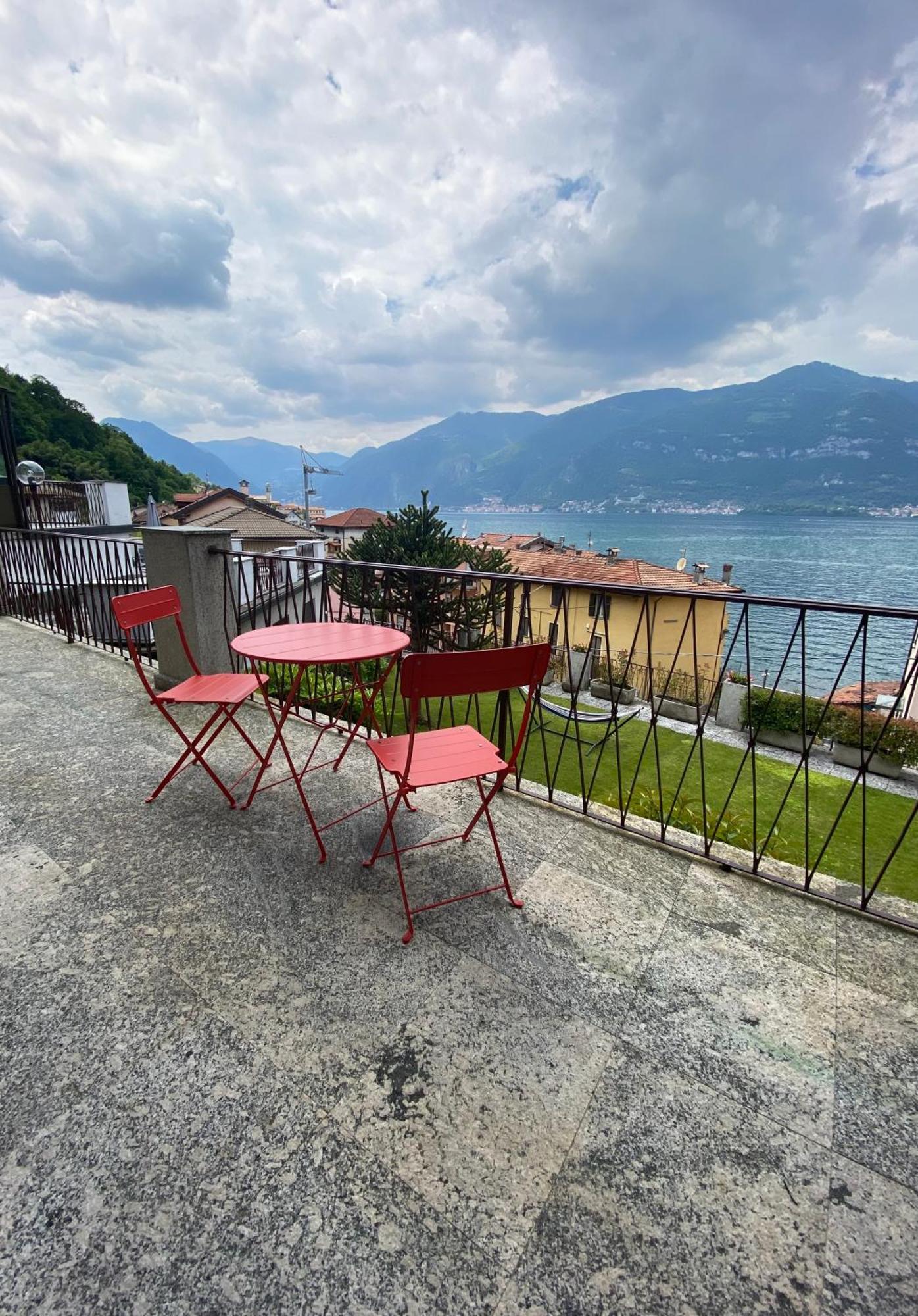 Maddalena Lake Como View Terraces Apartment Lezzeno Luaran gambar